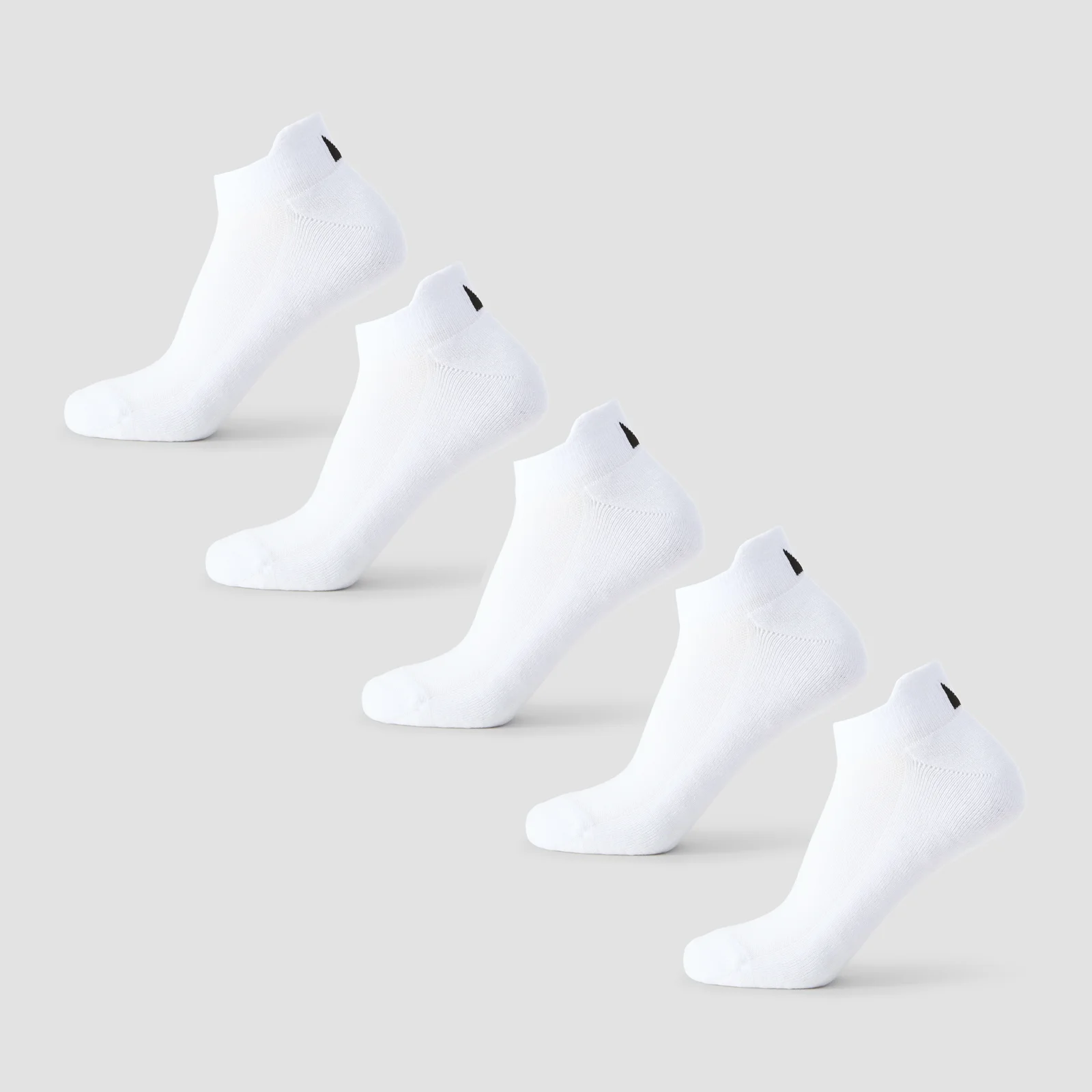 MP Unisex Ponožky do Bot (5 kusů) - Bílé - UK 9-11 Obrázek 1