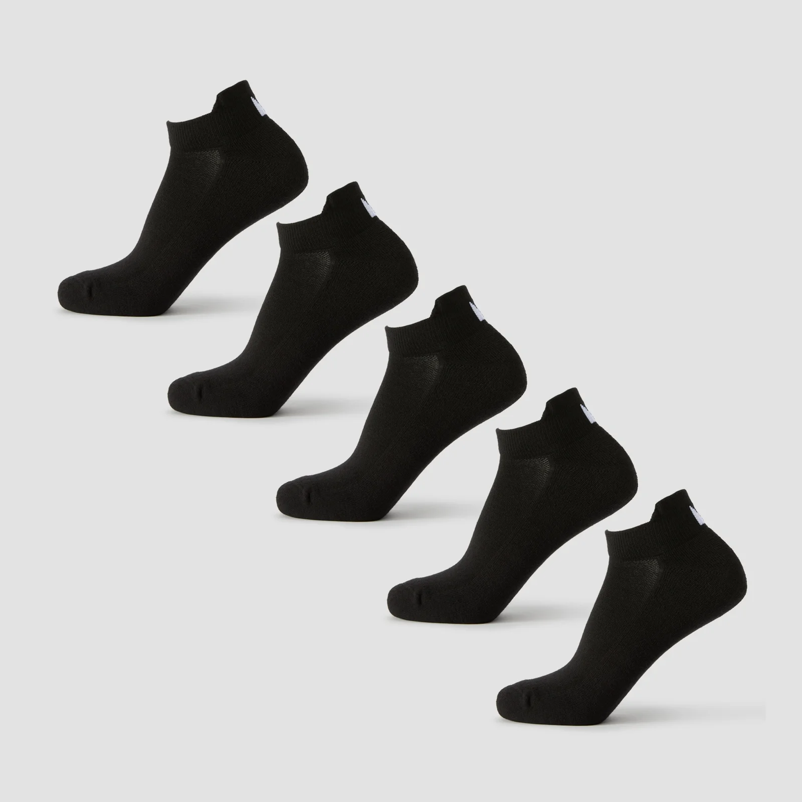 MP Unisex Trainer ponožky (5 balení) - Černá - UK 12-14 Obrázek 1