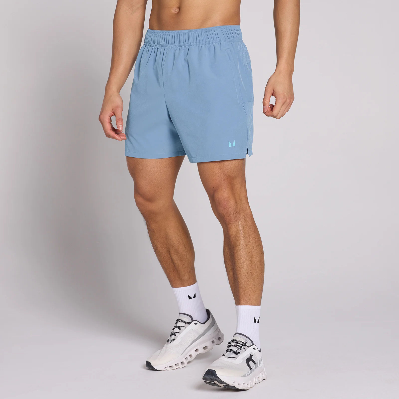 MP Men's Active Training 5" Pocket Short - Fog Blue - L Obrázek 1