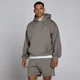 MP Pánská Mikina s Kapucí Rest Day Oversized - Šedohnědá