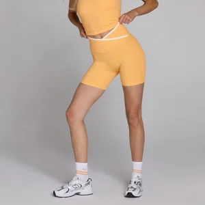 MP Dámské Tempo Contrast Šortky - Broskvová - Size XS