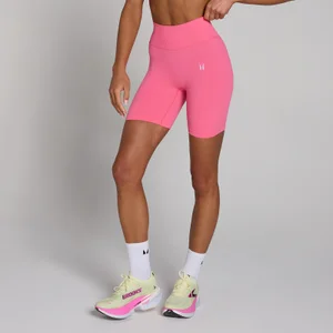 MP Dámské Tempo Hybrid Bezešvé Kraťasy - Zářivě Růžová - Size XXL