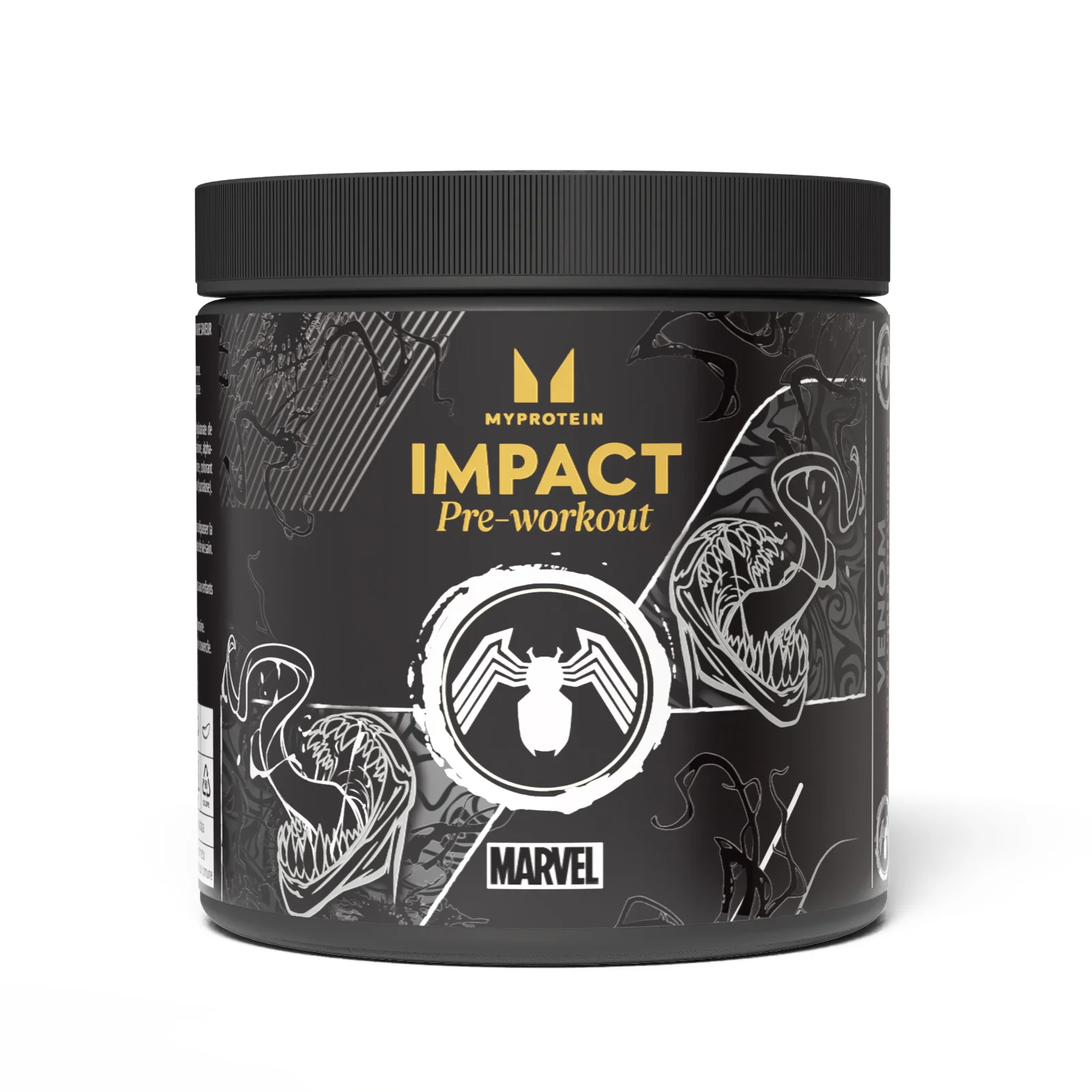 Impact Pre-Workout – Venom – Červený pomeranč a jahody - 440g - 40servings - Marvel Venom - Blood Orange and Strawberry Obrázek 1