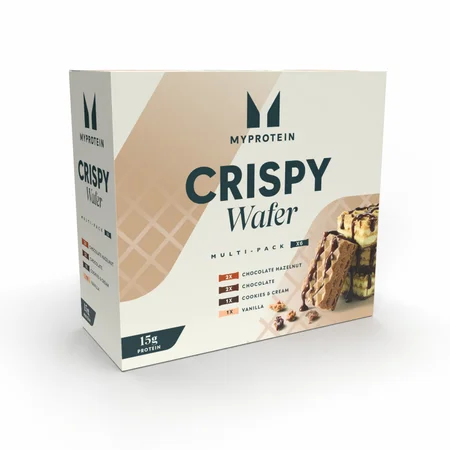 Box tyčinek Crispy Wafer v různých příchutích