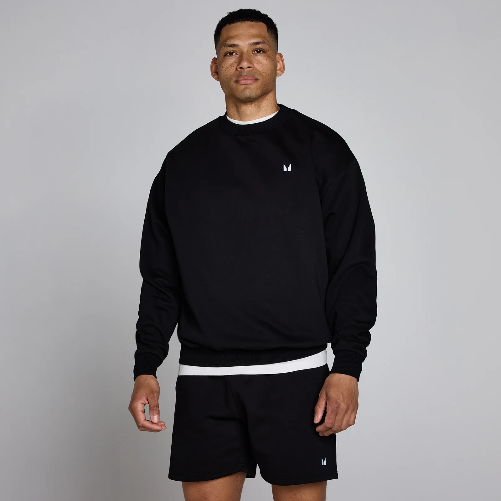 MP Men's Rest Day Oversized Sweatshirt - Black - M Obrázek 1