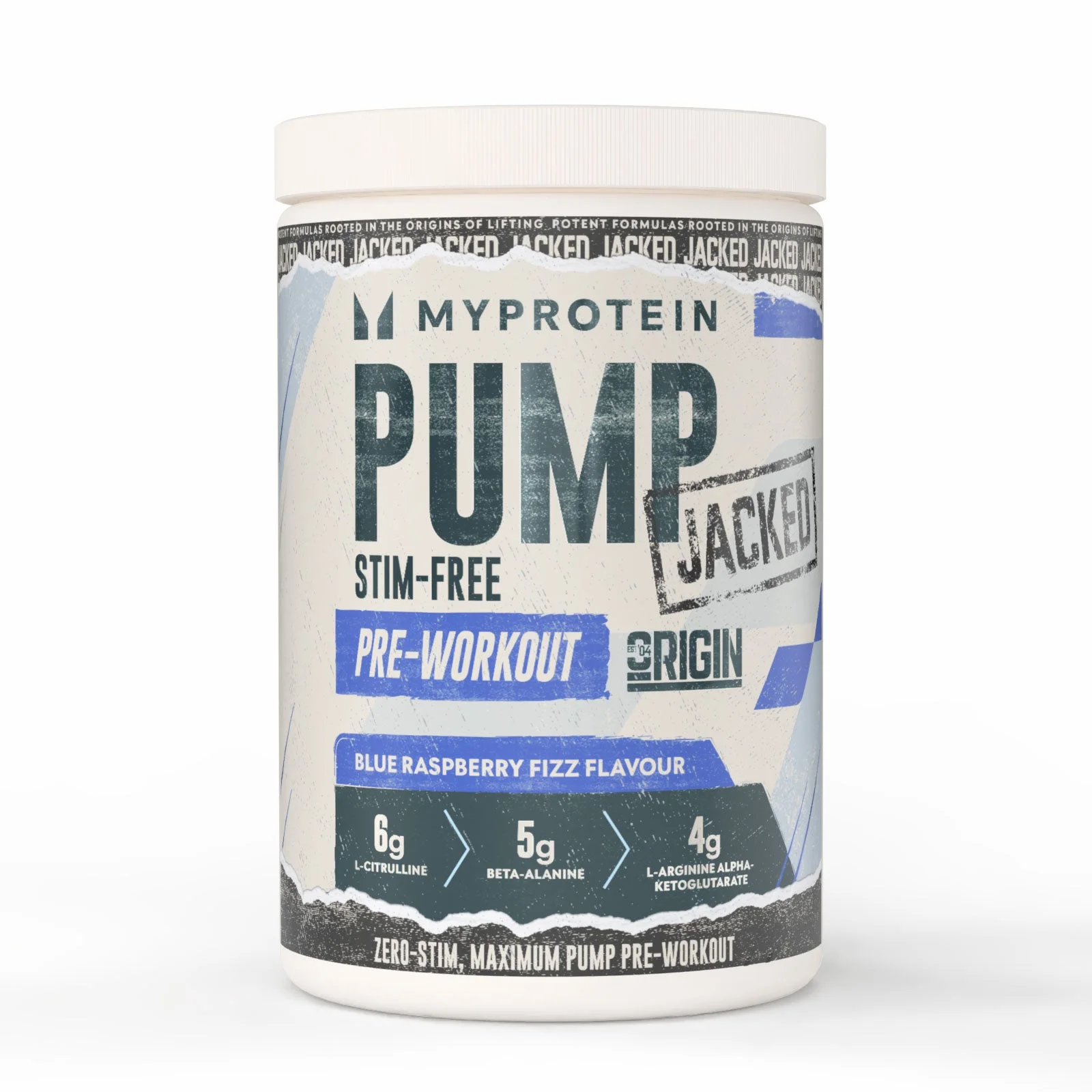 Origin Jacked Pump - 625G - 25Porcí - Blue Raspberry Fizz Obrázek 1