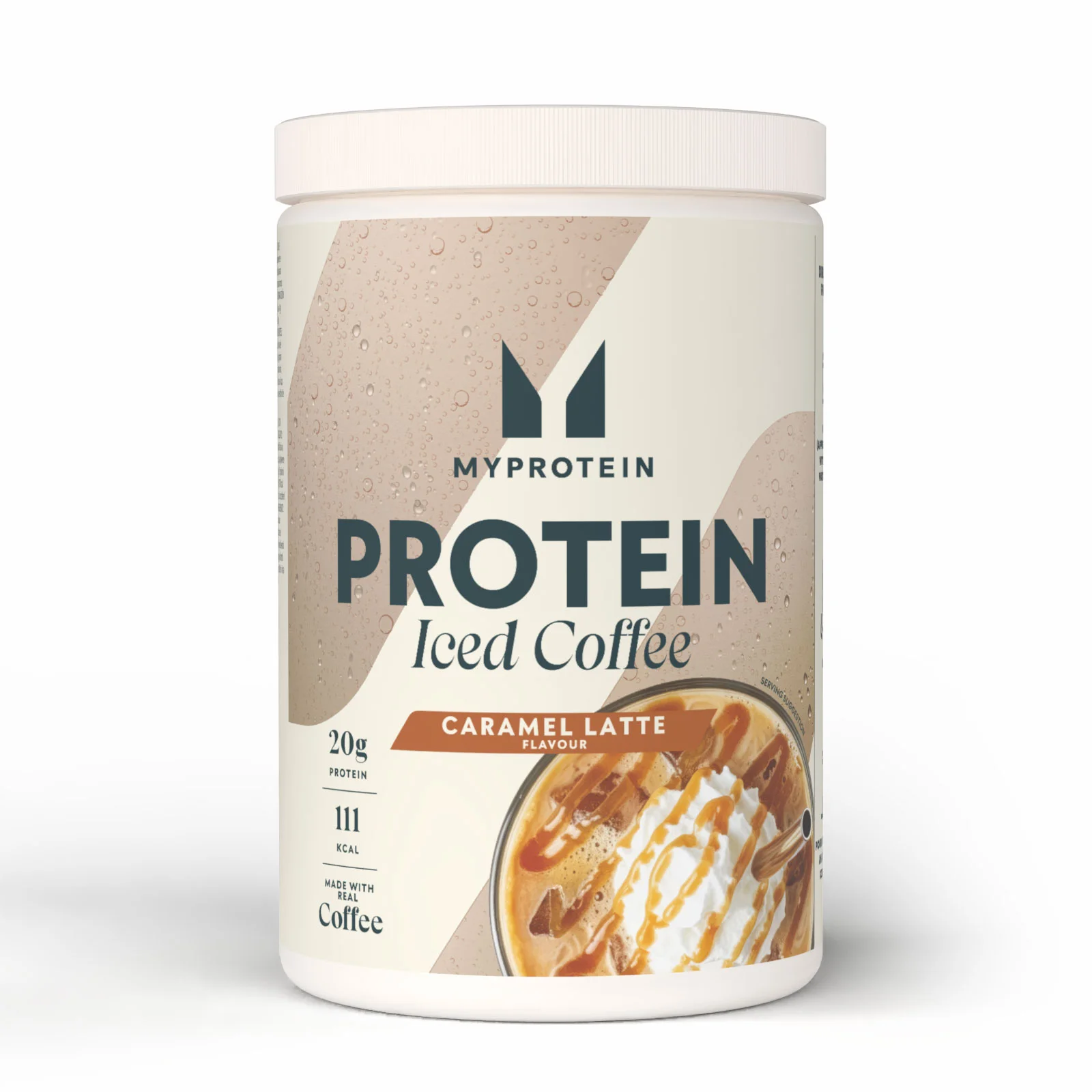 Protein Iced Coffee - 600G - 20Porcí - Iced Caramel Latte Obrázek 1
