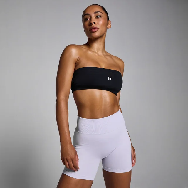 MP Dámská Lift Sportovní Podprsenka Bandeau - Černá