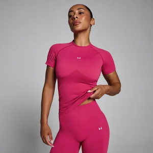 MP Dámské Bezešvé Tričko Lift Body Fit - Sytě Fialová - Size XL