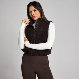 MP Dámská Zkrácená Borg Vesta - Kakaová - Size L