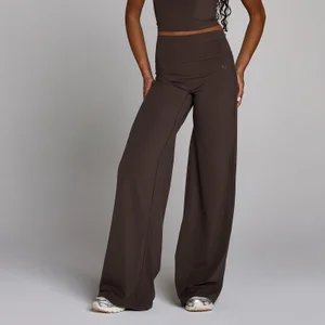 MP Dámské Vysoké Tempo Kalhoty se Širokými Nohavicemi - Kakaová - Size XS
