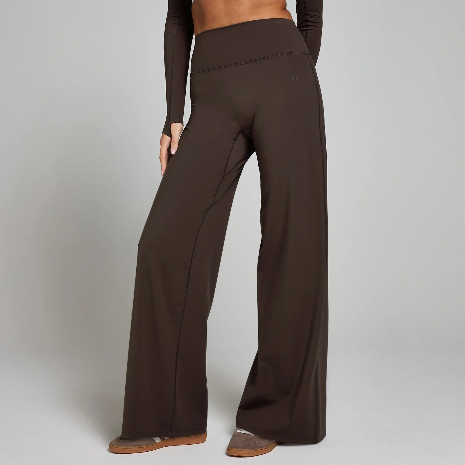 MP Dámské Petite Tempo Wide Leg Legíny - Kakaová - S Obrázek 1