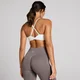 MP Dámská Tempo Sportovní Podprsenka s Překříženými Zády - Opticky Bílá