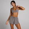 MP Dámská Sportovní Podprsenka Tempo s Překříženými Zády - Tmavě Hnědá