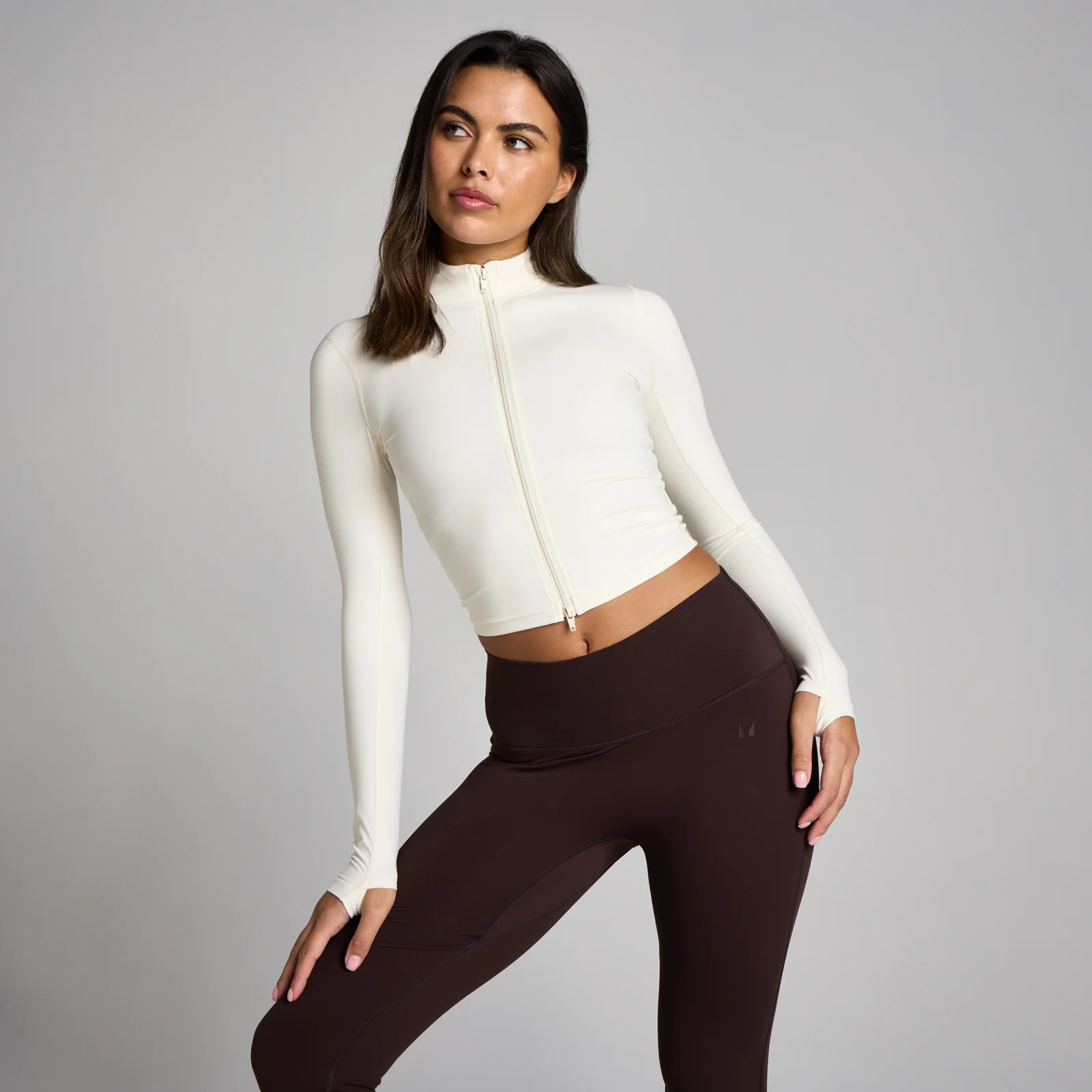 MP Dámské Tempo Cropped Bunda - Vanilka - L Obrázek 1