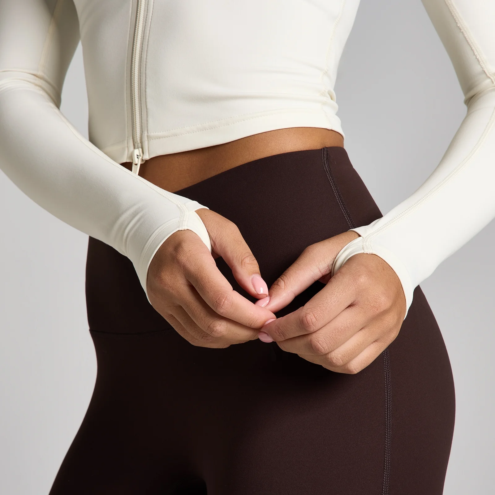 MP Dámské Tempo Cropped Bunda - Vanilka - L Obrázek 4