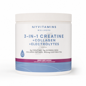 3 v 1 Kreatin + Kolagen + Elektrolyty - Flavour Mixed Berry Lime