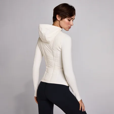 MP Dámská Hybridní Bunda SculptForm - Pearl