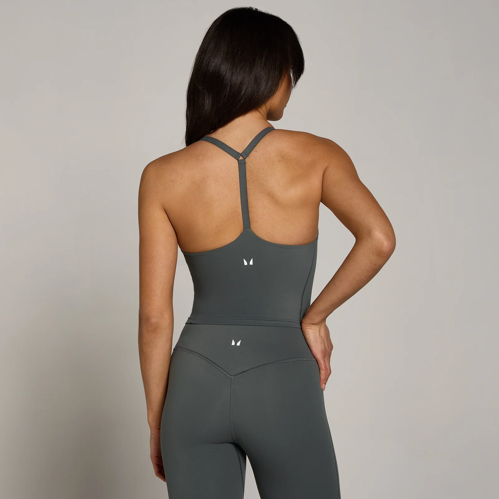 MP Women's Tempo Strappy Racerback Vest - Dark Grey - XS Obrázek 1