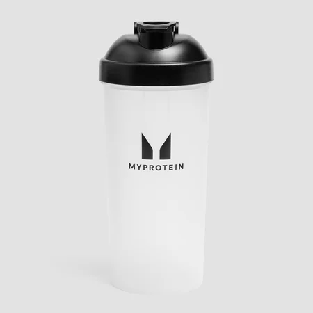Myprotein Plastový Shaker 1L - Průhledná/Černá