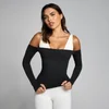 MP Dámské Tempo Off The Shoulder LS Top - Černá