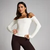 MP Dámské Tempo Off The Shoulder LS Top - Vanilka
