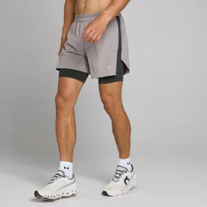 Pánské kraťasy MP Velocity Ultra 5" 2v1 - Houbová - Size XS