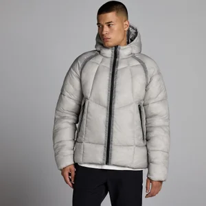 MP Pánská Průsvitná Péřová Bunda - Udržitelně Šedá - Size L