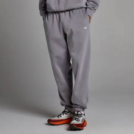 MP Pánské Rest Day Oversized Tepláky - Tmavě Melírová