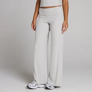 MP Dámské Žebrované Široké Legíny - Šedý Melír - Size S