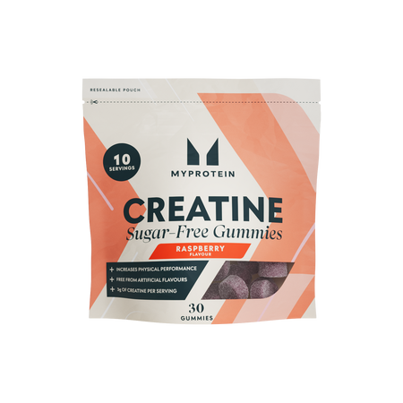 Kreatinové Gummies - 30 Gummies - 10Porcí - Raspberry (Sugar-Free)