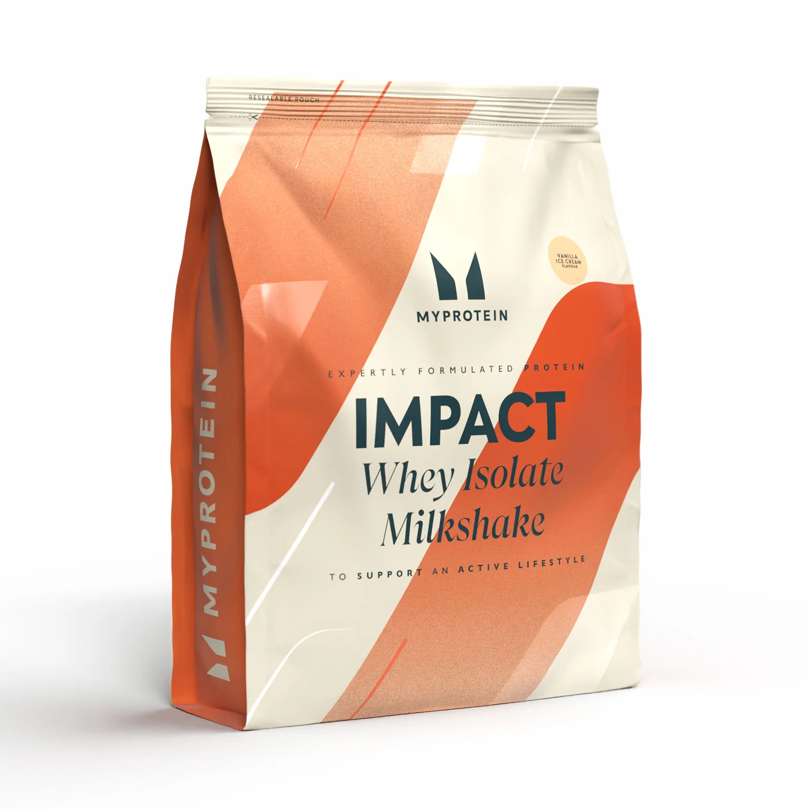 Impact Whey Isolate Milkshake - 900G - 30Porcí - Vanilková zmrzlina Obrázek 1