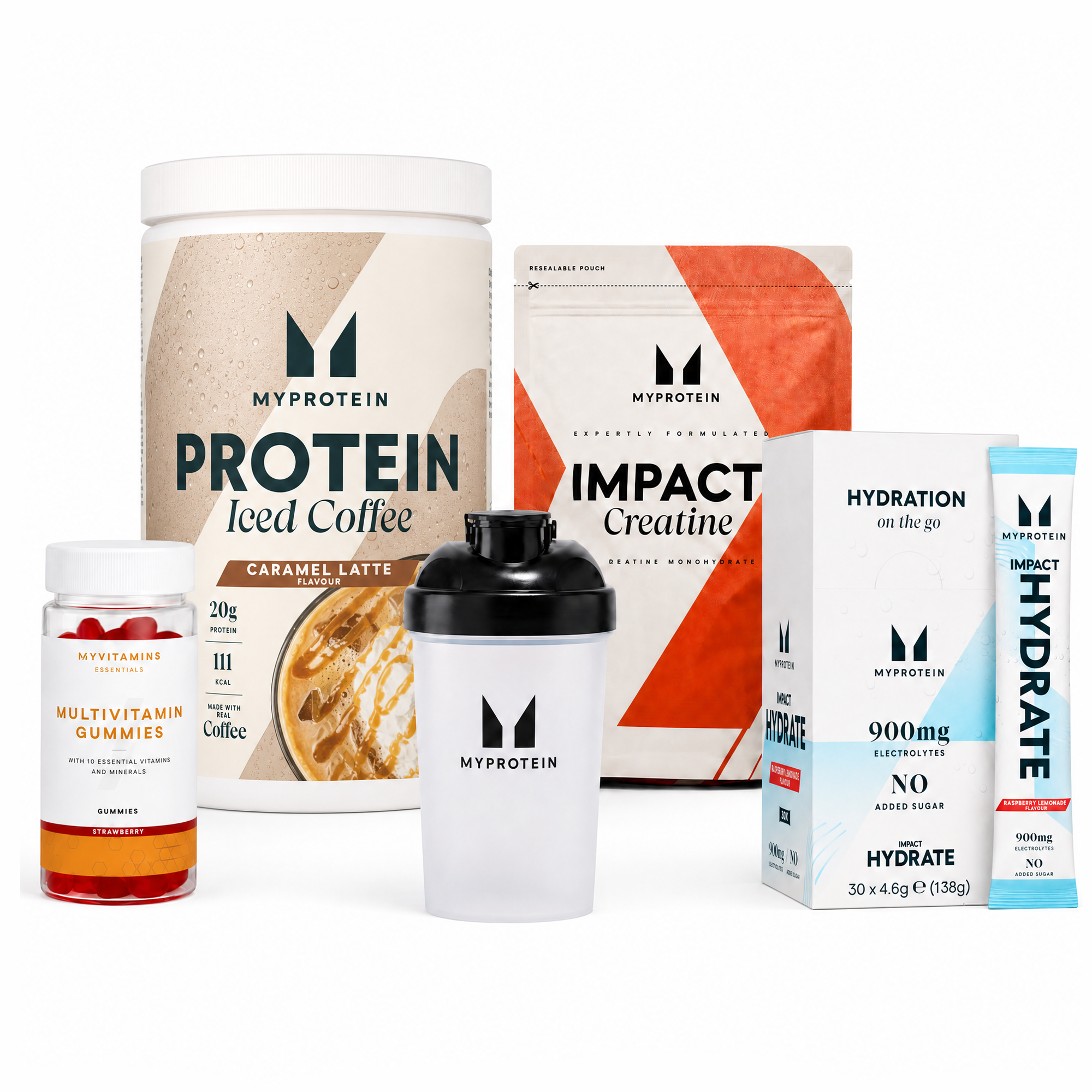 Impact Week Coffee Bundle - Raspberry Lemonade - 20Porcí - Iced Caramel Latte Obrázek 1